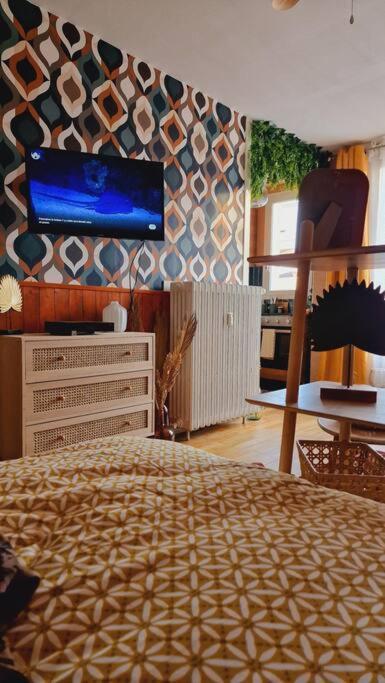 Studio 2 Pers Aux Inspirations 60S Чалон-Сур-Салне Экстерьер фото